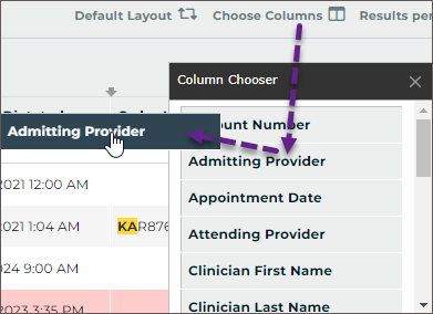 Choose Columns